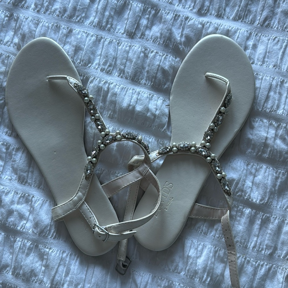 David’s bridal sandals